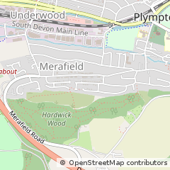 Map of Plympton, Plymouth