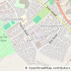 Map of Londonderry, Derry