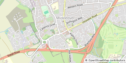 Map of Derby