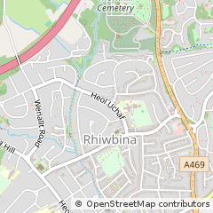Map of Cardiff