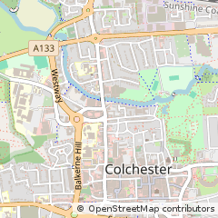 Map of Colchester