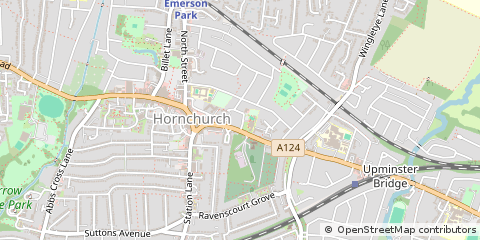 Map of Hornchurch