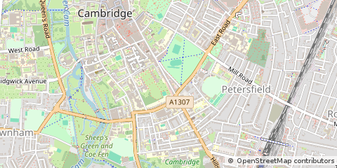 Map of Cambridge