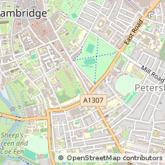 Map of Cambridge