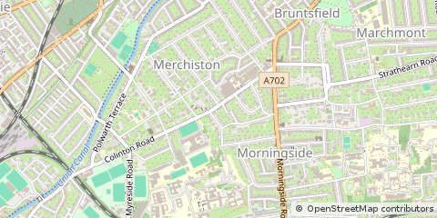 Map of Edinburgh