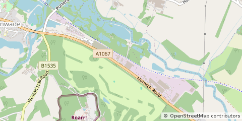 Map of Norwich, Norfolk