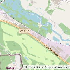 Map of Norwich, Norfolk