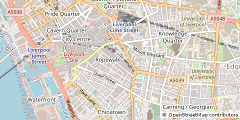 Map of Liverpool