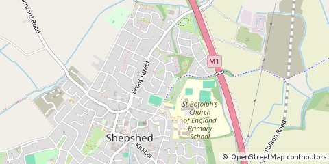 Map of Loughborough