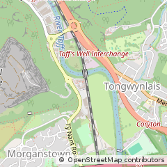 Map of Cardiff