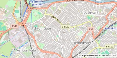 Map of Bristol