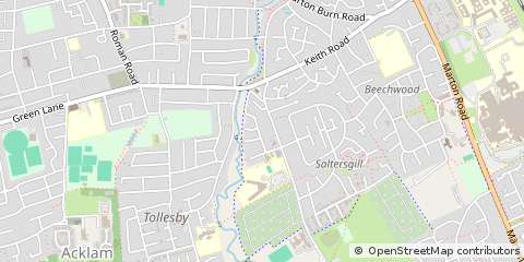 Map of Middlesbrough