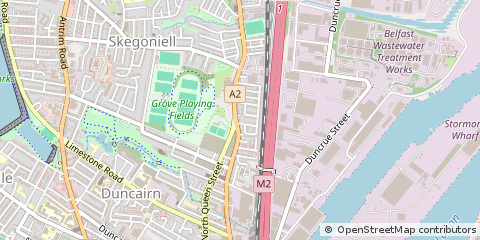 Map of Belfast
