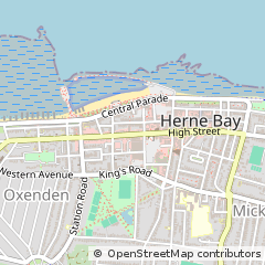 Map of Herne BAY