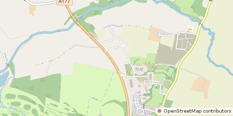 Map of Sedgefield, County Durham