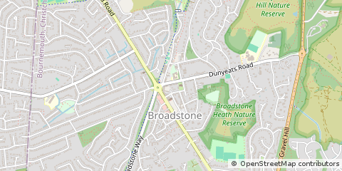 Map of Broadstone