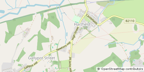 Map of Hartfield