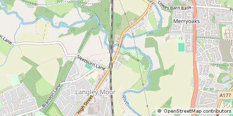 Map of Durham