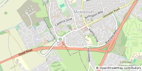 Map of Derby
