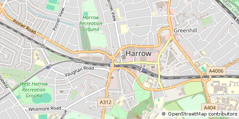 Map of Harrow