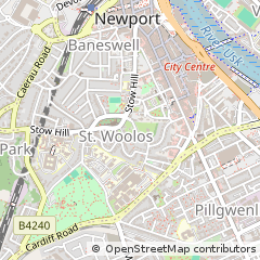Map of Newport