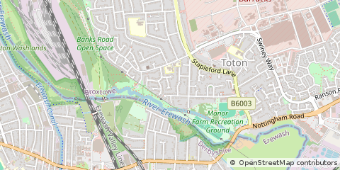 Map of Nottingham