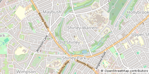 Map of Southampton