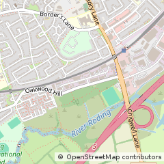 Map of Loughton, Essex