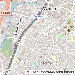 Map of Walsall