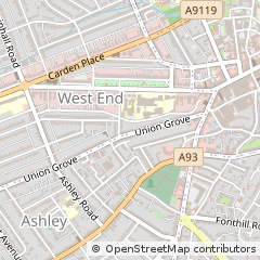 Map of Aberdeen
