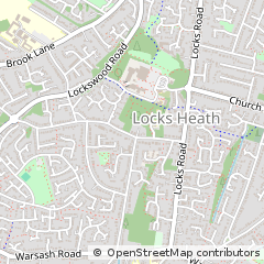 Map of Southampton, Hampshire