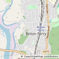 Map of Neath, Neath Port Talbot