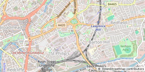 Map of Bristol