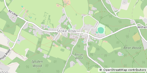 Map of Henley-on-Thames, Oxfordshire