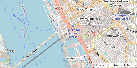 Map of Liverpool