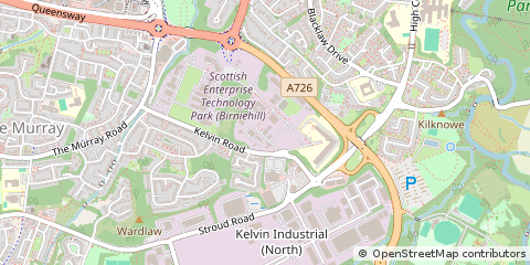 Map of Glasgow