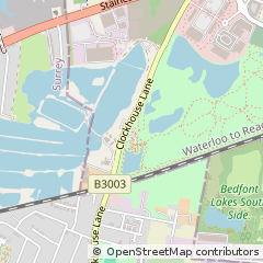 Map of Feltham, Middlesex