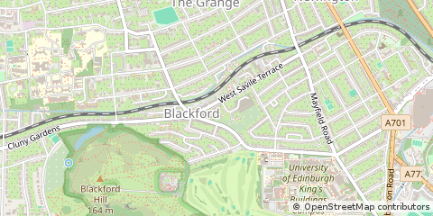 Map of Edinburgh