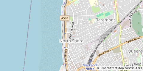 Map of Blackpool