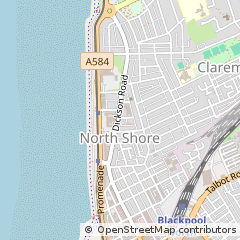 Map of Blackpool