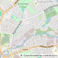 Map of Manchester