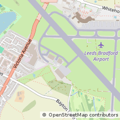 Map of Leeds, West Yorkshire