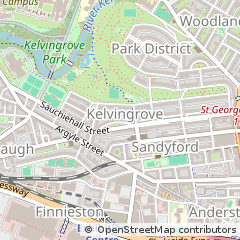 Map of Glasgow
