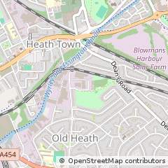Map of Coalville, Leicester