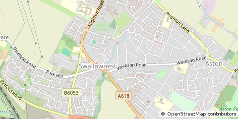 Map of Sheffield