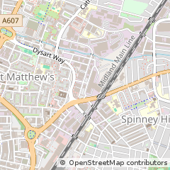 Map of Leicester