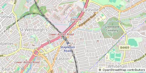 Map of Bristol