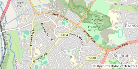 Map of Nottingham