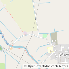 Map of Wawne, Hull East Yorkshire