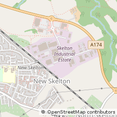 Map of Skelton in Cleveland, Cleveland